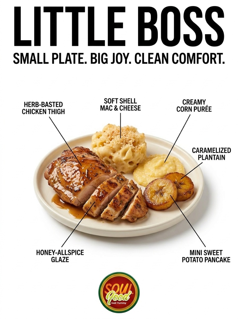 Little Boss Kinder Menu